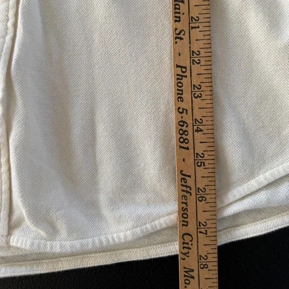 Billy Reid Shirt Women's Size Large Cream Long Sleeve Linen Blend Button Up - Picture 9 of 9